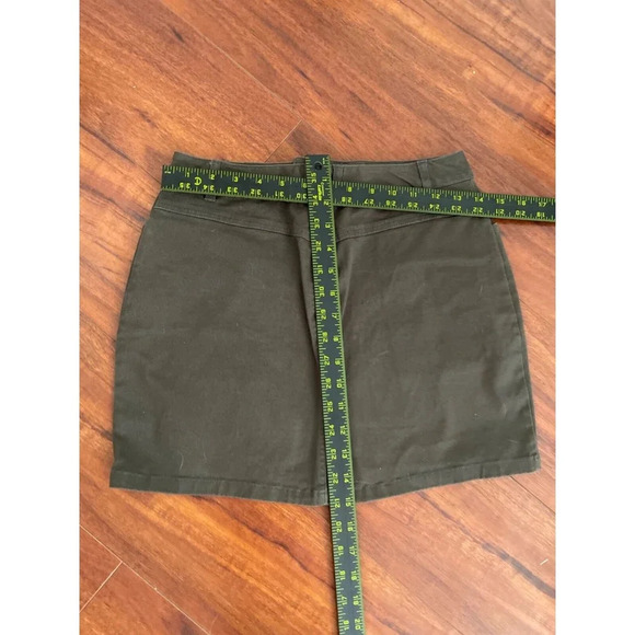Forever 21 Jr Womens Mini Skirt Sz S Pockets Zip Preppy School College - Picture 6 of 8